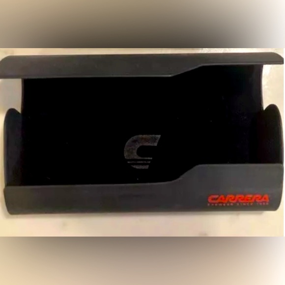 Authentic CARRERA black clamshell case (no glasses), excellent condition - Picture 1 of 7
